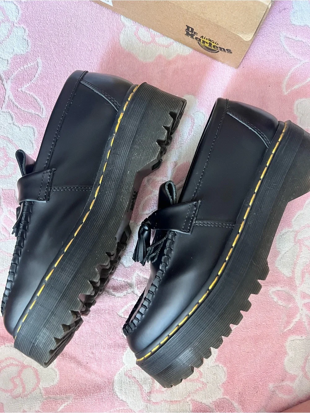 Dr. Martens Tassel Platform Loafers